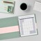 Avery Two-Tone Durable View 3 Ring Binder, 1.5 Inch Slant Rings, Blush/Sage Binder (17234)